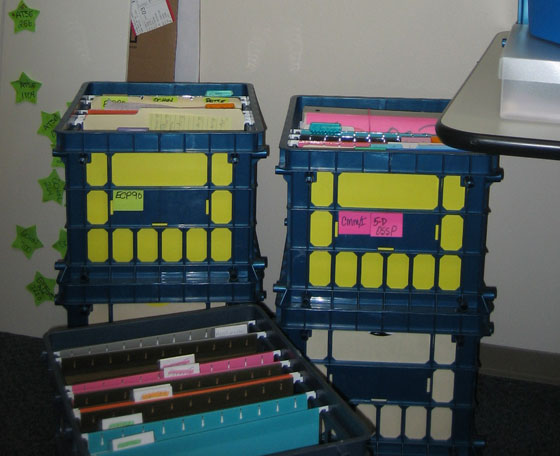Процессная и проектные коробки с цветными папками в соответствии с процессами IBM Rational Unified Process (RUP)